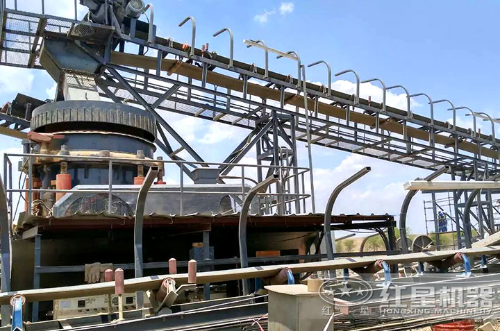 二級破碎，細(xì)碎