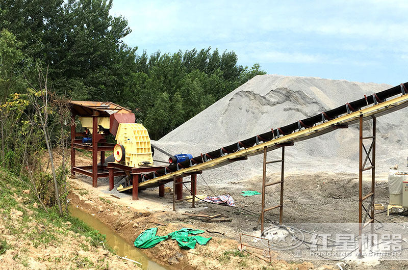 錘破可自成一條線，省去一級(jí)二級(jí)破碎過(guò)程