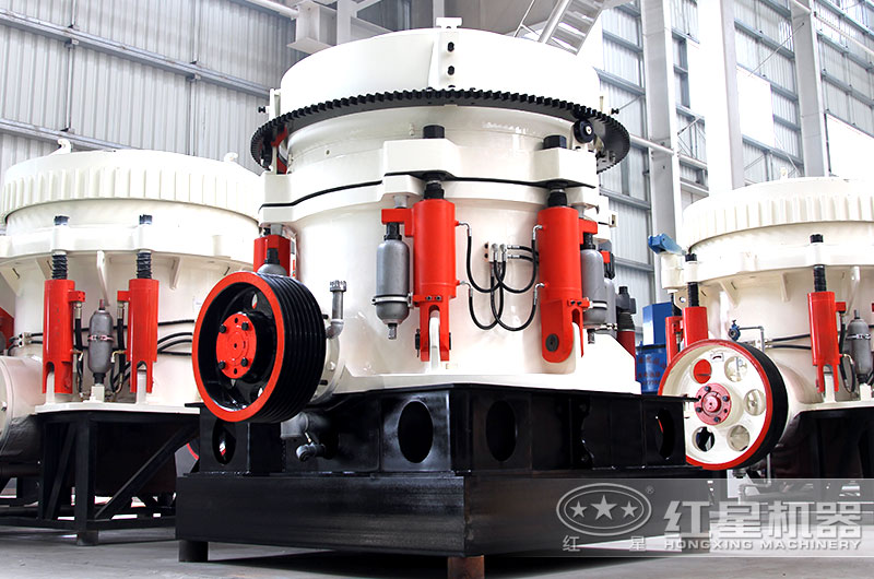 圓錐式破碎機(jī)立體結(jié)構(gòu)，占地面積小